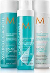 Moroccanoil Women's Hair Care Set Beauty in Bloom Color Complete Gift with Shampoo / Conditioner / Heat Protection 3pcs