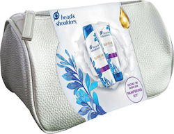 Head & Shoulders Unisex Hair Care Set Supreme Repair Pampering Kit with Shampoo / Conditioner / Toiletry Bag 3pcs