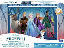 Wooden Kids Puzzle Frozen 2 for 4++ Years 40pcs Spin Master