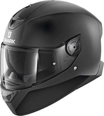 Shark D-Skwal 2 Full Face Helmet with Pinlock and Sun Visor ECE 22.05 1450gr Matt Black