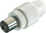 Vivanco Coaxial male Connector 1pc