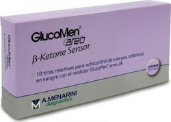 Menarini Glucomen Areo Ketone Sensor Медицински Консумативи 10 Броя Menarini Glucomen Areo Ketone Sensor Медицински Консумативи 10 Броя