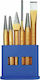 Benman Set Messer, Körner & Treiber DIN 7255 6tlg 71173 Handwerkzeug-Set 6Stück