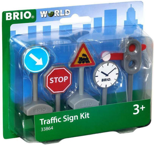 Brio Toys Jucărie Miniatură Traffic Sign Kit For Railway