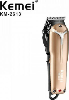 Kemei Professional Rechargeable Hair Clipper Rose Gold KM-2613