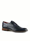 Damiani 733 Leder Herren Freizeitschuhe Blau