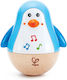 Hape Animal Penguin Wobbler made of Wood with Music for 6++ Months