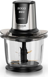 Sogo 400W με Δοχείο 1.5lt Μαύρος Sogo 400W με Δοχείο 1.5lt Μαύρος