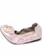 Lelli Kelly Kids Patent Leather Ballerinas Pink