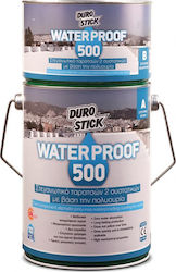 Durostick Waterproof 500 Elastomer Acrilyc Insulating Sealing Polyurethane 2-Component 20kg White