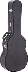 Soundsation Waterproof Suitcase Classical Guitar with Covering 4/4 Black