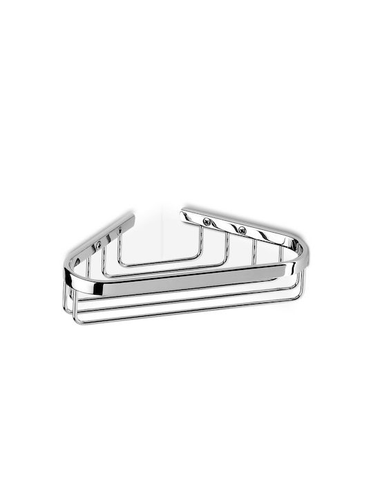 Geesa Basket Wandmontiert Schwamm-Halter Inox Silber