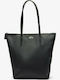 Lacoste L.12.12 Concept Γυναικεία Τσάντα Shopper 'Ωμου σε Μαύρο χρώμα