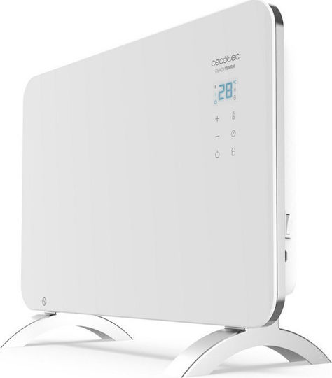Cecotec Ready Warm 6700 Crystal Connection 05319 Convectoare Etaj 1500W cu termostat electronic și WiFi 80x47cm Alb