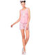 Vamp Summer Women's Pyjama Set Cotton Pink 7075 00-17-7075