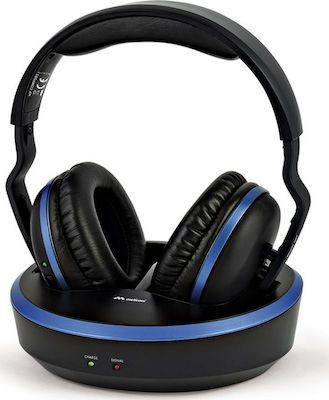 Meliconi HP Comfort Wireless On Ear Headphones TV with 8 hours of Operation Blacα