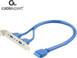 Cablexpert Port Bracket Dual USB 3.0 Receptacle