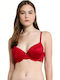 Dorina Anderson Push Up Bra Underwire Red