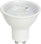 Diolamp Λάμπα LED για Ντουί GU10 και Σχήμα MR16 Θερμό Λευκό 550lm