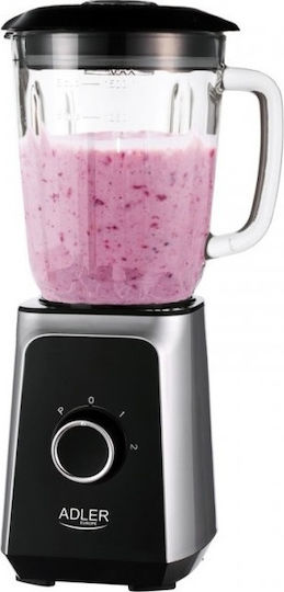 Adler AD-4076 Blender with Glass Jug 1.5lt 1000W Black