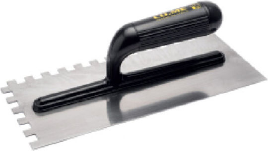 Come Σπάτουλα Κόλλας με Πλαστική Λαβή 280x120x0.6mm & με Δόντι 12x12mm Σπάτουλα Μεταλλική Οδοντωτή 280x120mm με Πλαστική Λαβή 04-6744