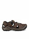 Teva Men's Leather Sandals Turkish Coffee