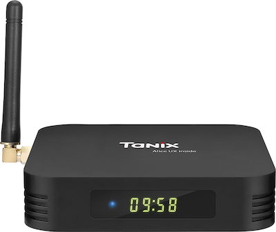 Tanix TV Box TX6 4K UHD με WiFi USB 2.0 / USB 3.0 4GB RAM και 64GB Αποθηκευτικό Χώρο με Λειτουργικό Android 9.0