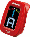 Ibanez Chromatic Tuner PU3 PU3-RD in Red Color