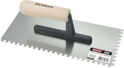 Benman Tile Spatula Inox Serrated 280x130mm wit...