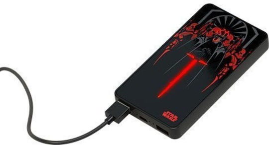 Tribe Power Bank 6000mAh με 2 Θύρες USB-A Kylo Ren Lumina