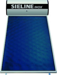 Sieline Inox Ηλιακός Θερμοσίφωνας 150 λίτρων Inox Διπλής Ενέργειας με 2.3τ.μ. Συλλέκτη