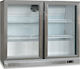 Karamco Ψυγείο Back Bar Διπλό Υ89.5xΠ92xΒ50.5cm