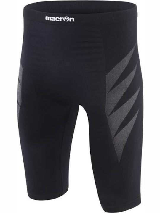 Macron Performance+ + Short Pantaloni termici pentru barbati Negru