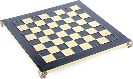 Manopoulos Classic Handmade Chess Metal 36x36cm B36BLU