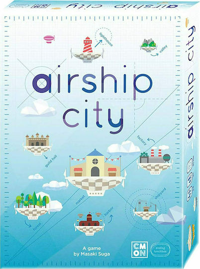 Board Game Airship City for 3-4 Players 14+ Years Old (EN) Cool Mini Or Not