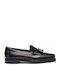 Classic Will Leder Herren Mokassins in Burgundisch Farbe