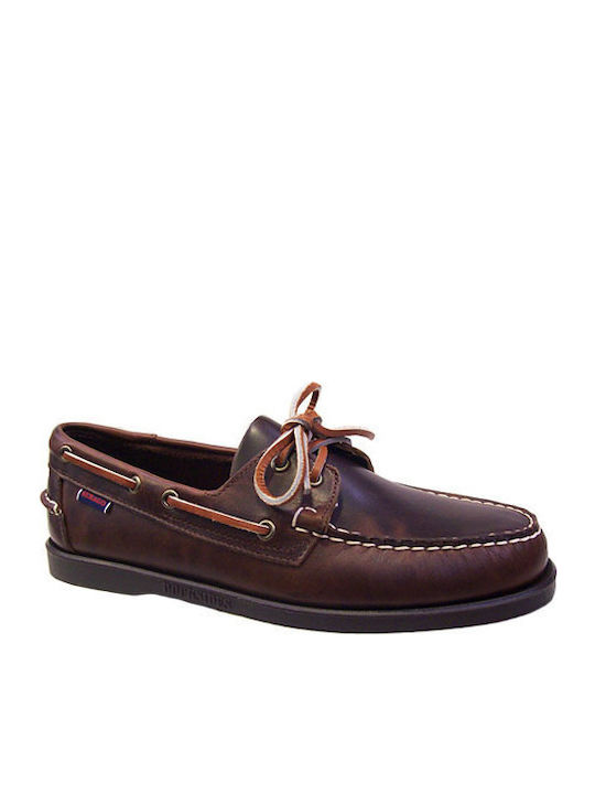 Sebago Docksides Portland Men's Leather Boat Sh...