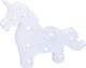 Grundig Led Kids Decorative Lamp Unicorn White 29x22.5x3cm