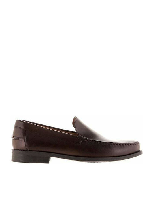 Geox New Damon DK Men's Leather Loafers Brown U...