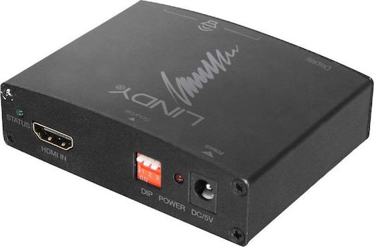 Lindy De-Embedder Convertor pentru sisteme CCTV Black 38167
