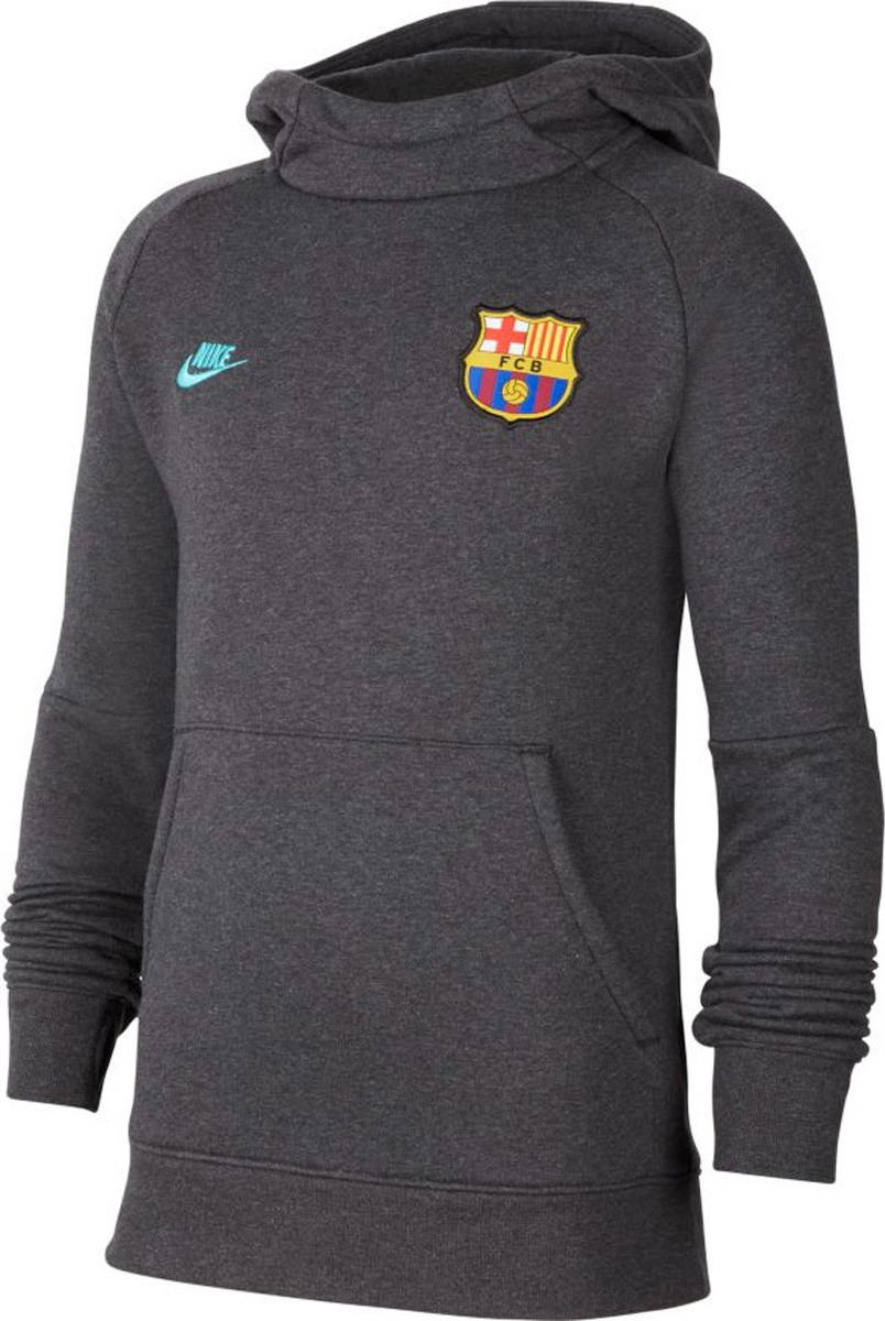 Nike FC Barcelona Fleece Pullover Hoodie CI2104-065 ...