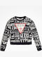 Guess Kinder Sweatshirt Schwarz Ls Active Top