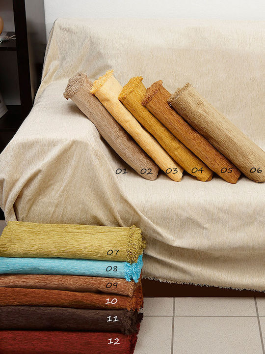 Sunshine 141-27 Armchair Throw Chenille 180x180cm 04