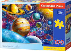 Детски Пъзел Solar System Odyssey за 6++ Години 100бр Castorland