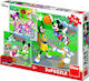 Kinderpuzzle Mickey & Minnie für 5++ Jahre 165pcs Dino