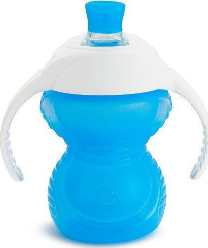 Munchkin Click Lock Bite Proof Trainer Cup Εκπαιδευτικό Μπιμπερό Πλαστικό με Λαβές Μπλε Μπλε για 6m+ 237ml