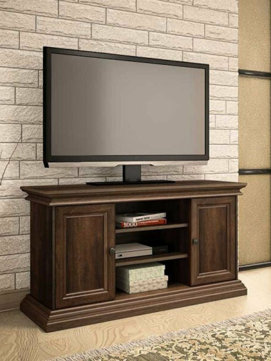 TV Stand Mozart Walnut L121xD40xH65cm
