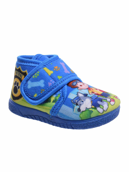 Falcotto Kinderhausschuhe Blau