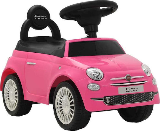 vidaXL Ride On Car Fiat 500 Αυτοκινητάκι Ride On για 12+ μηνών Ροζ