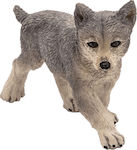 Papo Miniature Toy Wolf Cub 4.2cm.